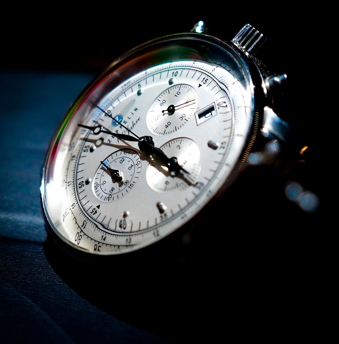luxury watch close up